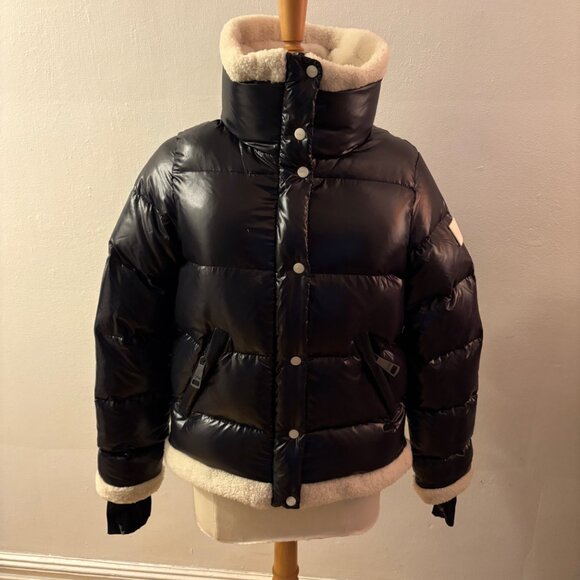 SAM. Gigi Down puffer jacket in black - Picture 6 of 14